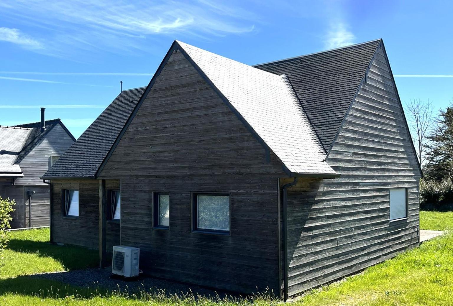 Belle Maison En Bois Perros - La Lande 外观 照片