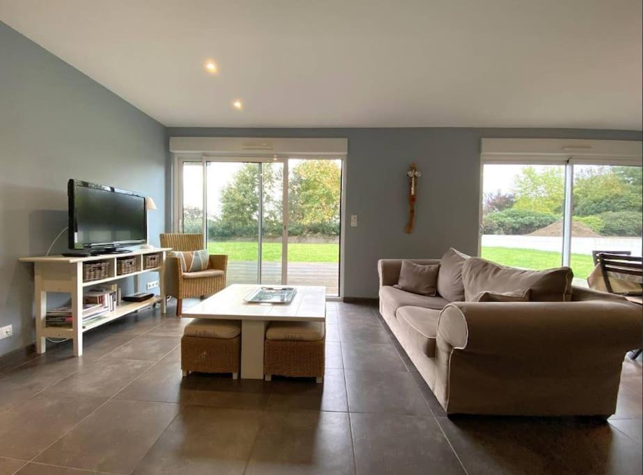 Belle Maison En Bois Perros - La Lande 外观 照片
