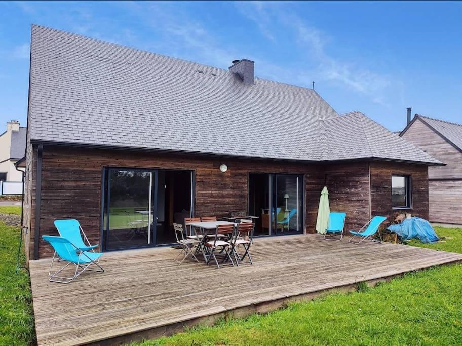 Belle Maison En Bois Perros - La Lande 外观 照片